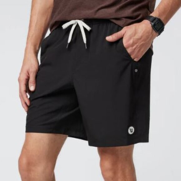 Vuori Black Athletic Shorts - Picture 2 of 6